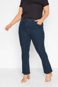 Plus izmēra indigo zili džinsi - lielie izmēri sievietēm