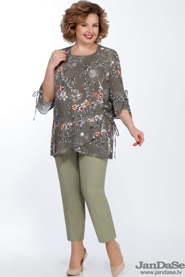 Tunika un bikses, lielie izmēri i-veikalā jandase.lv