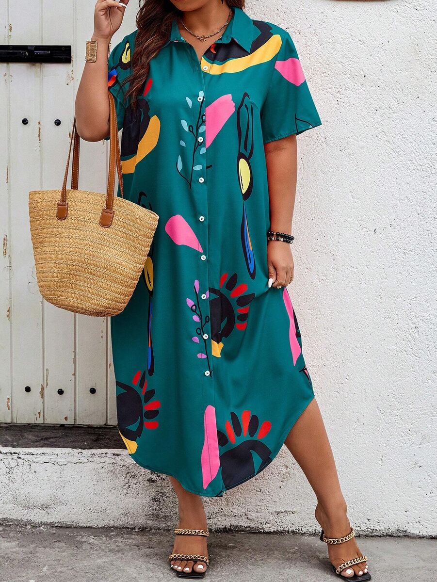 Kreklkleita ar apdruku, lielie izmēri i-veikalā jandase.lv