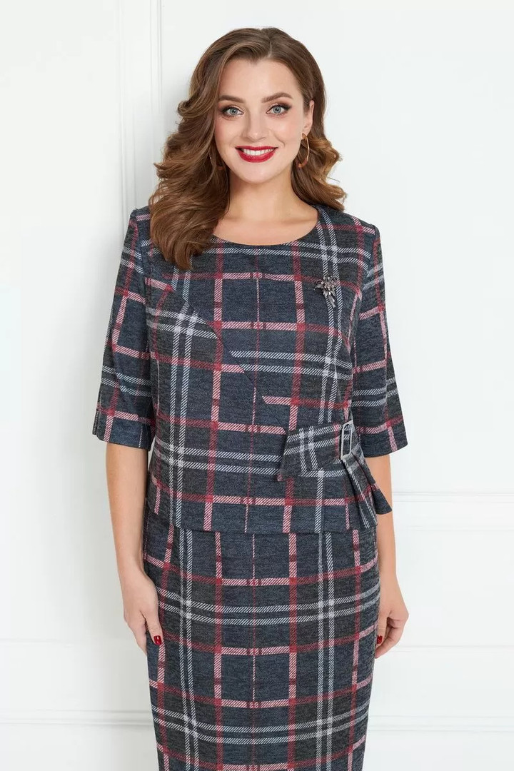 Kleita ar rūtīm, lielie izmēri i-veikalā jandase.lv