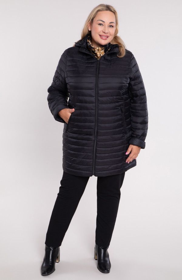 Viegla virsjaka ar noņemamu kapuci, lielie izmēri i-veikalā jandase.lv