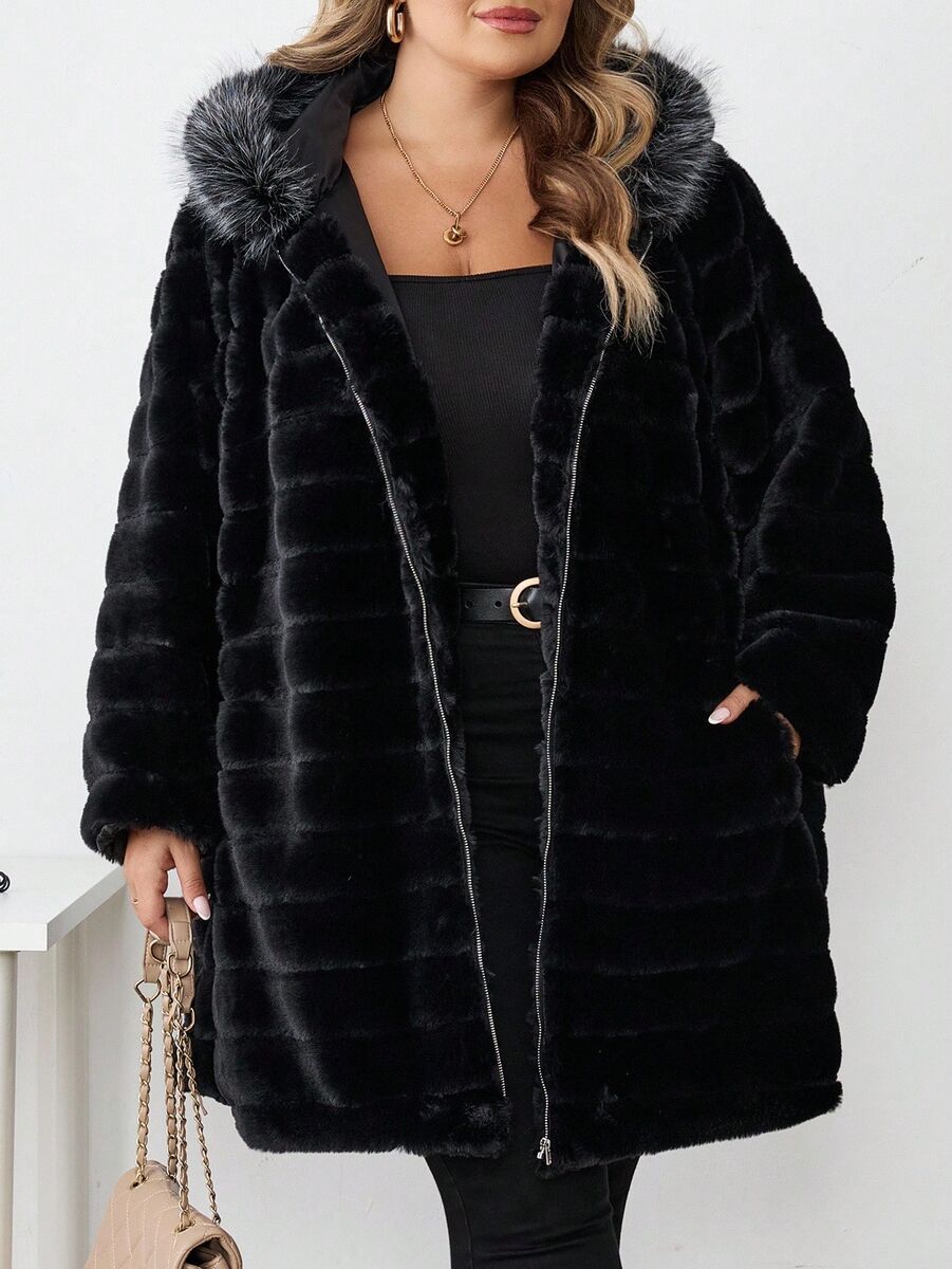 Melna lielo izmēru virsjaka, lielie izmēri i-veikalā jandase.lv