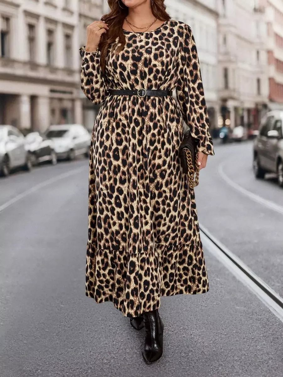 NAV PIEEJAMS | Недоступен | Out Of Stock Kleita ar leopardrakstu (24.07.), lielie izmēri i-veikalā jandase.lv