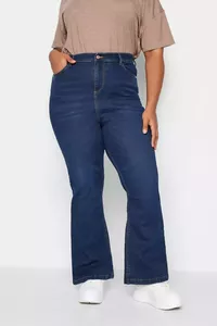 Zili sieviešu džinsi - lielie izmēri - lielie izmēri sievietēm