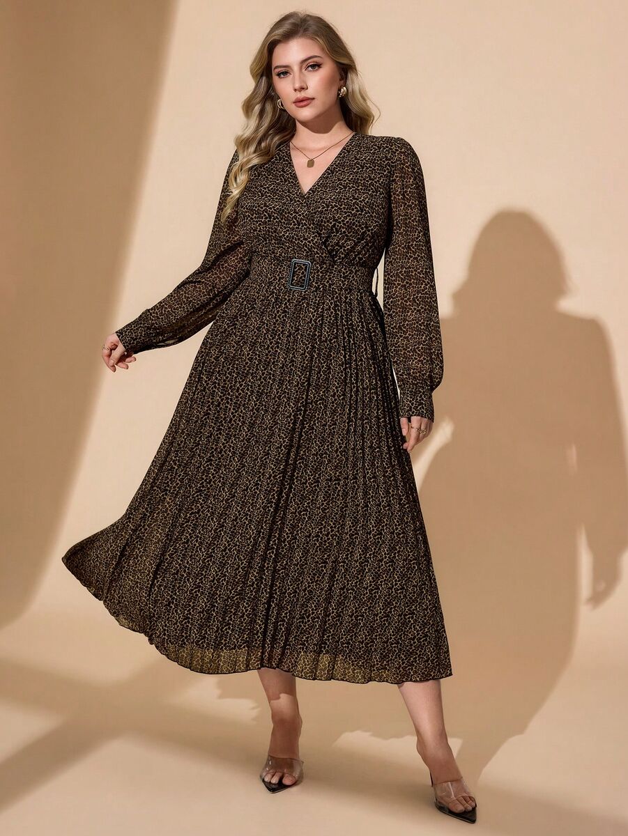 Kleita ar jostiņu, lielie izmēri i-veikalā jandase.lv