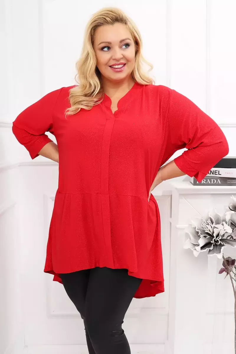 Eleganta un ērta tunika, lielie izmēri i-veikalā jandase.lv