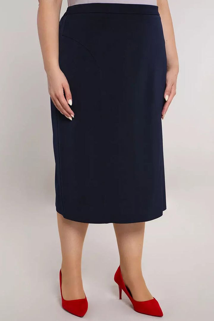 Klasiski tumši zili svārki, lielie izmēri i-veikalā jandase.lv