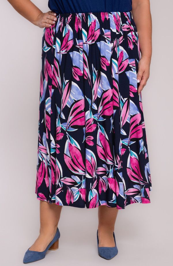 Rakstaini liela izmēra svārki, lielie izmēri i-veikalā jandase.lv