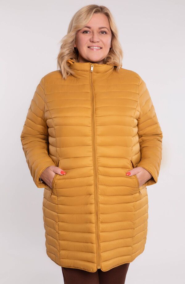 Dzeltene virsjaka ar kapuci, lielie izmēri i-veikalā jandase.lv