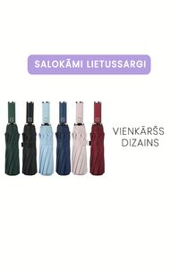 Automātiskais lietussargs (melns, bordo, zils) - lielie izmēri sievietēm