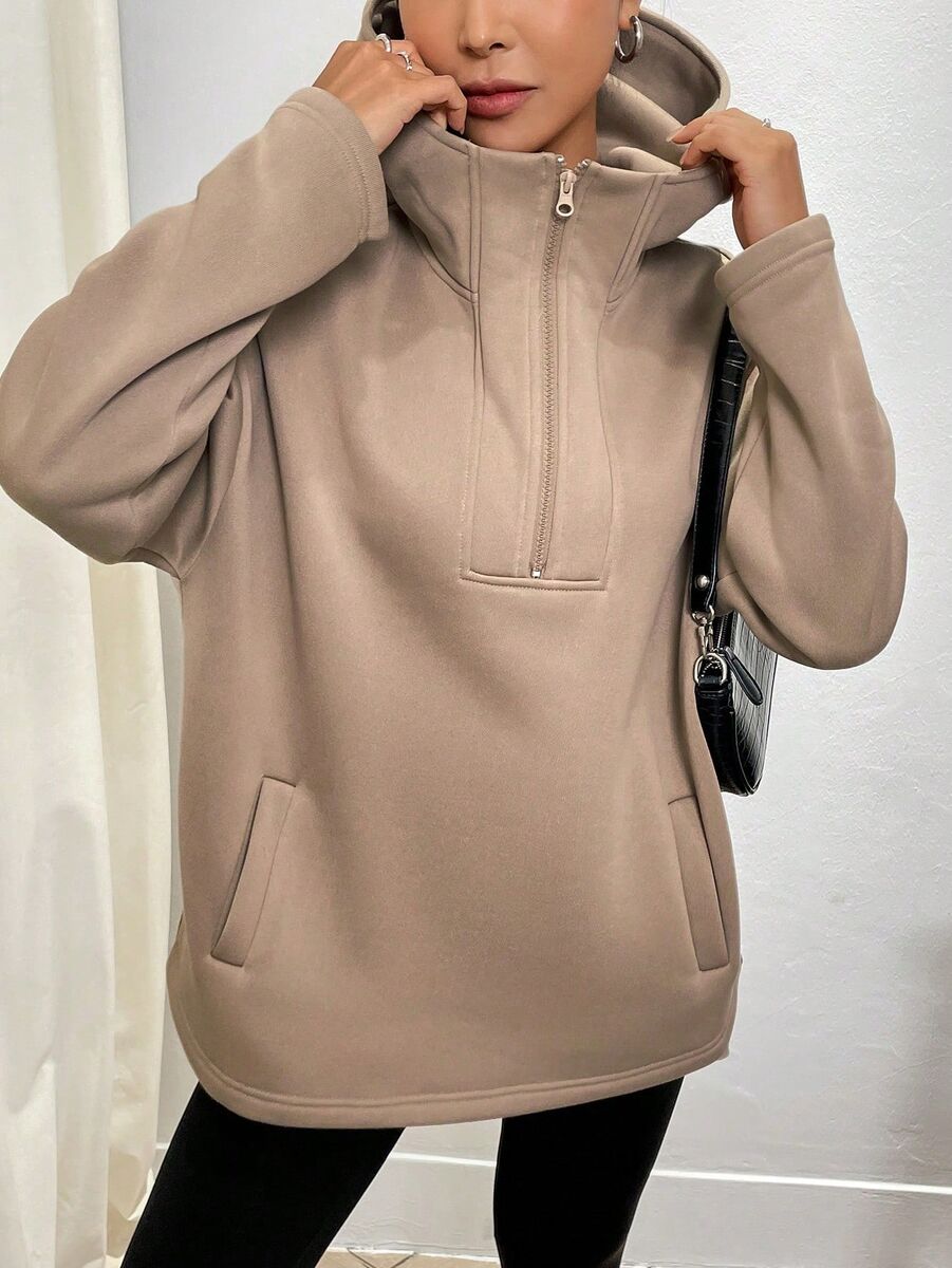 Sportisks džemperis ar kapuci, lielie izmēri i-veikalā jandase.lv