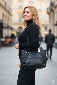 1304D021-BLK Женская одежда больших размеров