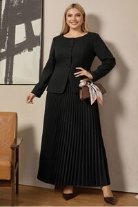 Sieviešu Melns sieviešu svārku kostīms M-335601282