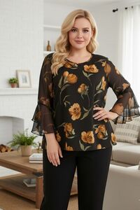 M-220706131 Женская одежда больших размеров