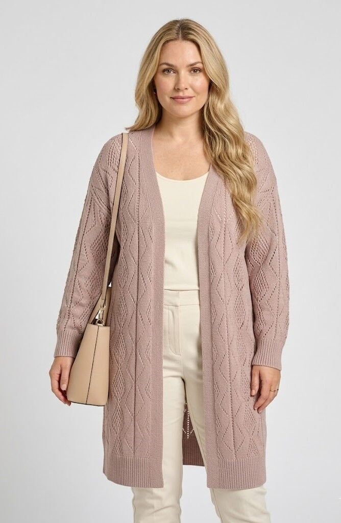 Gaiša jaka ar podziņām, lielie izmēri i-veikalā jandase.lv