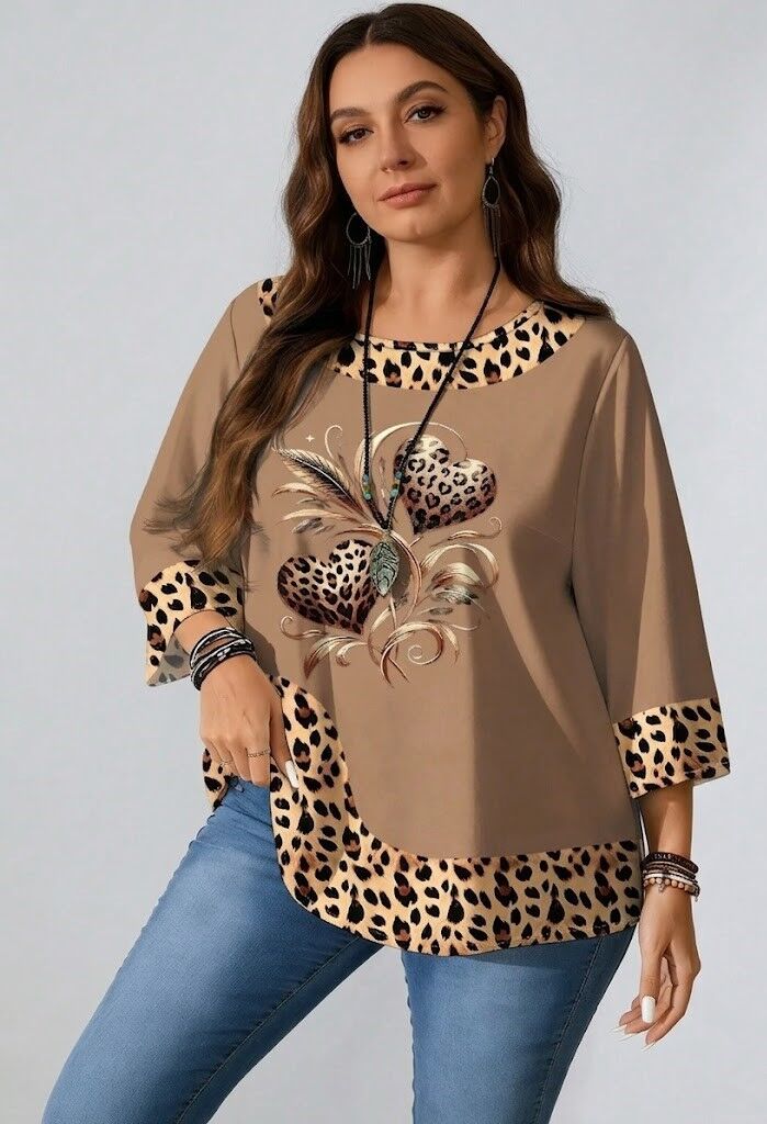 Tunika ar sirsniņām, lielie izmēri i-veikalā jandase.lv