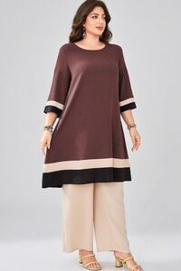 Divkrāsains bikškostīms - lielie izmēri sievietēm