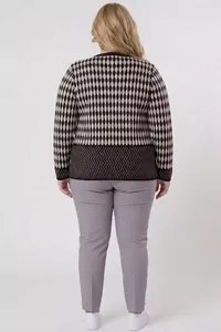 M74645-CN16-NLK Женская одежда больших размеров