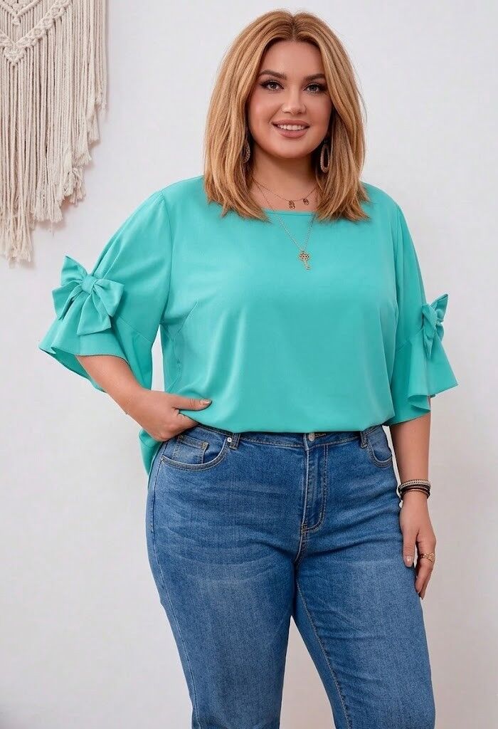 Tunika ar bantītēm, lielie izmēri i-veikalā jandase.lv