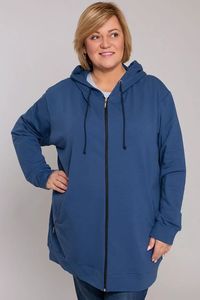 Zila, sportiska stila jaka - kategorijā Džemperi, jakas