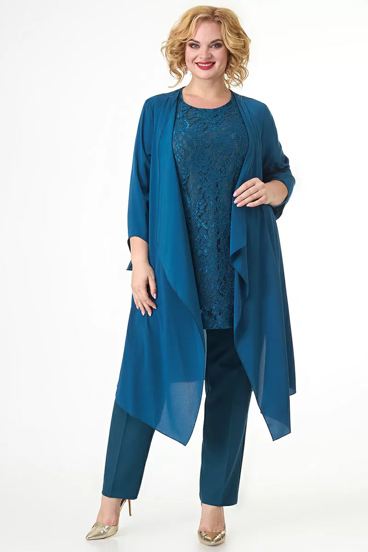 Vienkrāsains, trīsdaļīgs kostīms, lielie izmēri i-veikalā jandase.lv