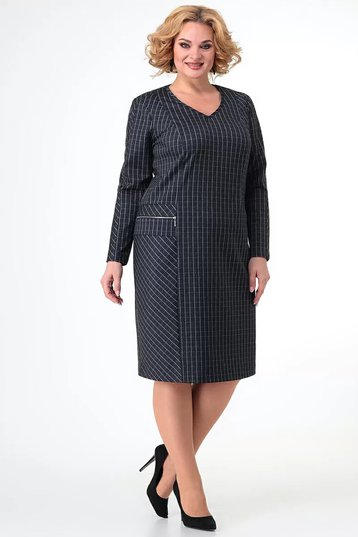 NAV PIEEJAMS | Недоступен | Out Of Stock Rūtaina kleita ikdienai, lielie izmēri i-veikalā jandase.lv