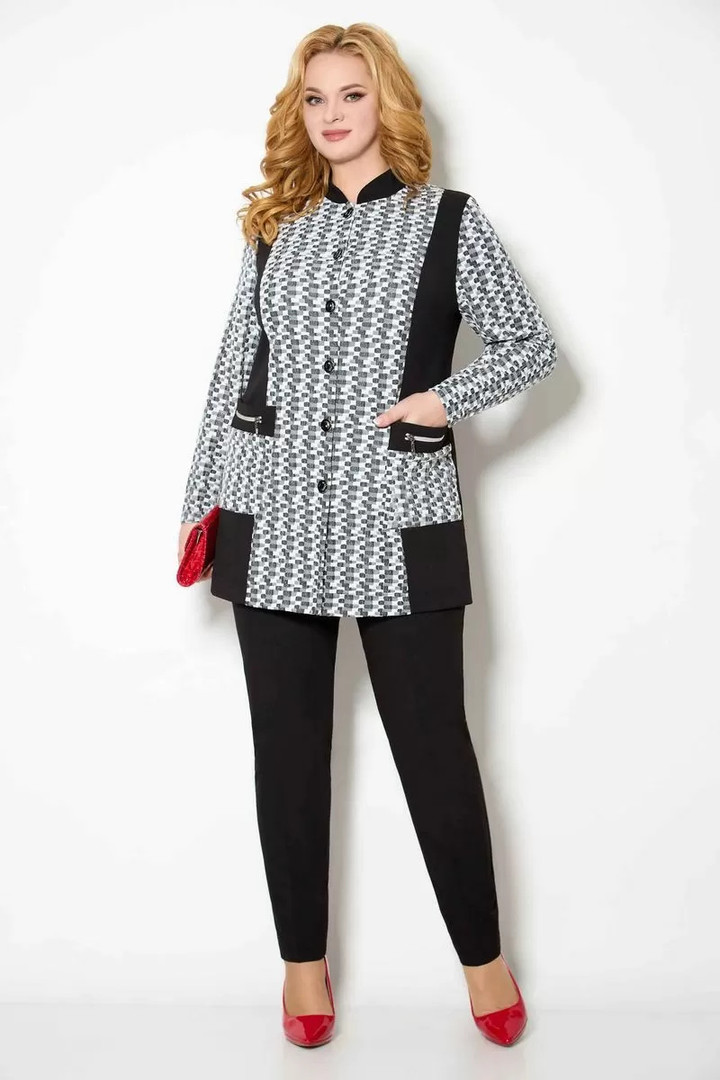 Melni balts bikškostīms, lielie izmēri i-veikalā jandase.lv