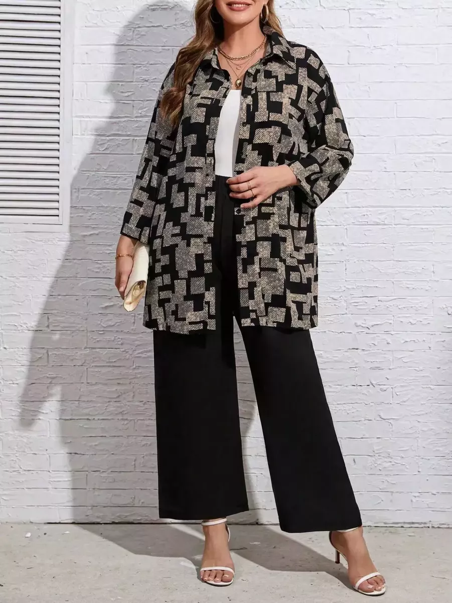 Divdaļīgs komplekts - krekls un bikses, lielie izmēri i-veikalā jandase.lv