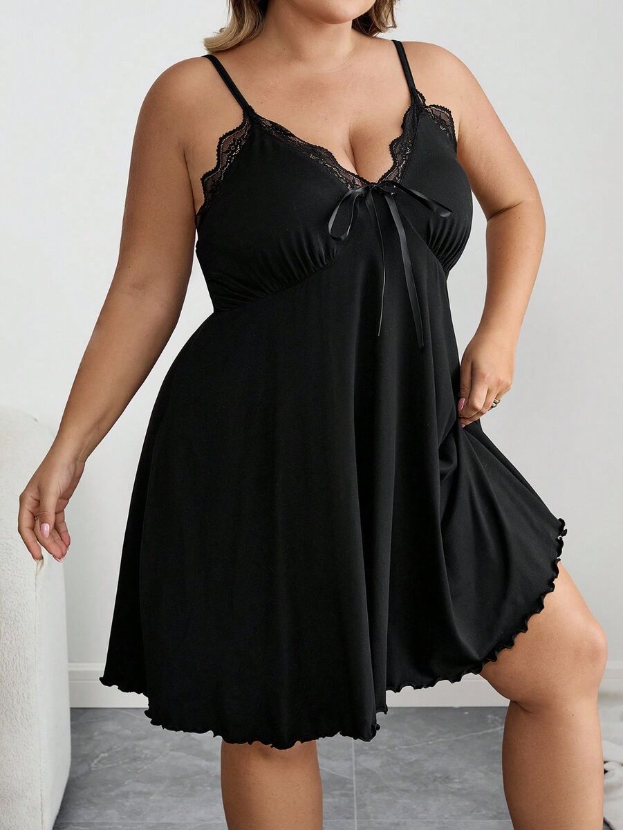 Melns naktskrekls ar lencītēm, lielie izmēri i-veikalā jandase.lv