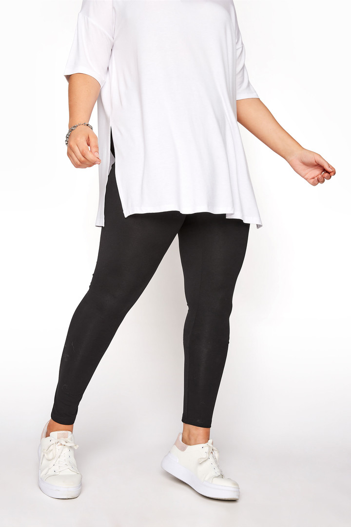 Melni legingi, lielie izmēri i-veikalā jandase.lv