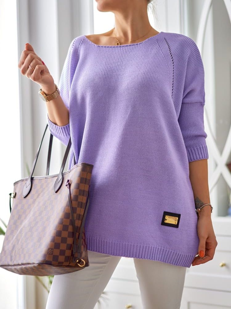 Džemperis pavasarīgi košā tonī, lielie izmēri i-veikalā jandase.lv