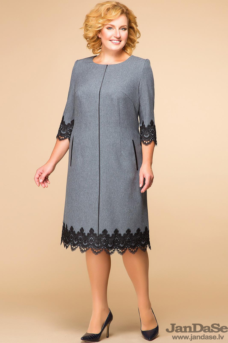 Kleita ar mežģīni, lielie izmēri i-veikalā jandase.lv