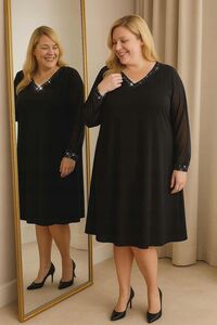 18084398336-ALG Женская одежда больших размеров