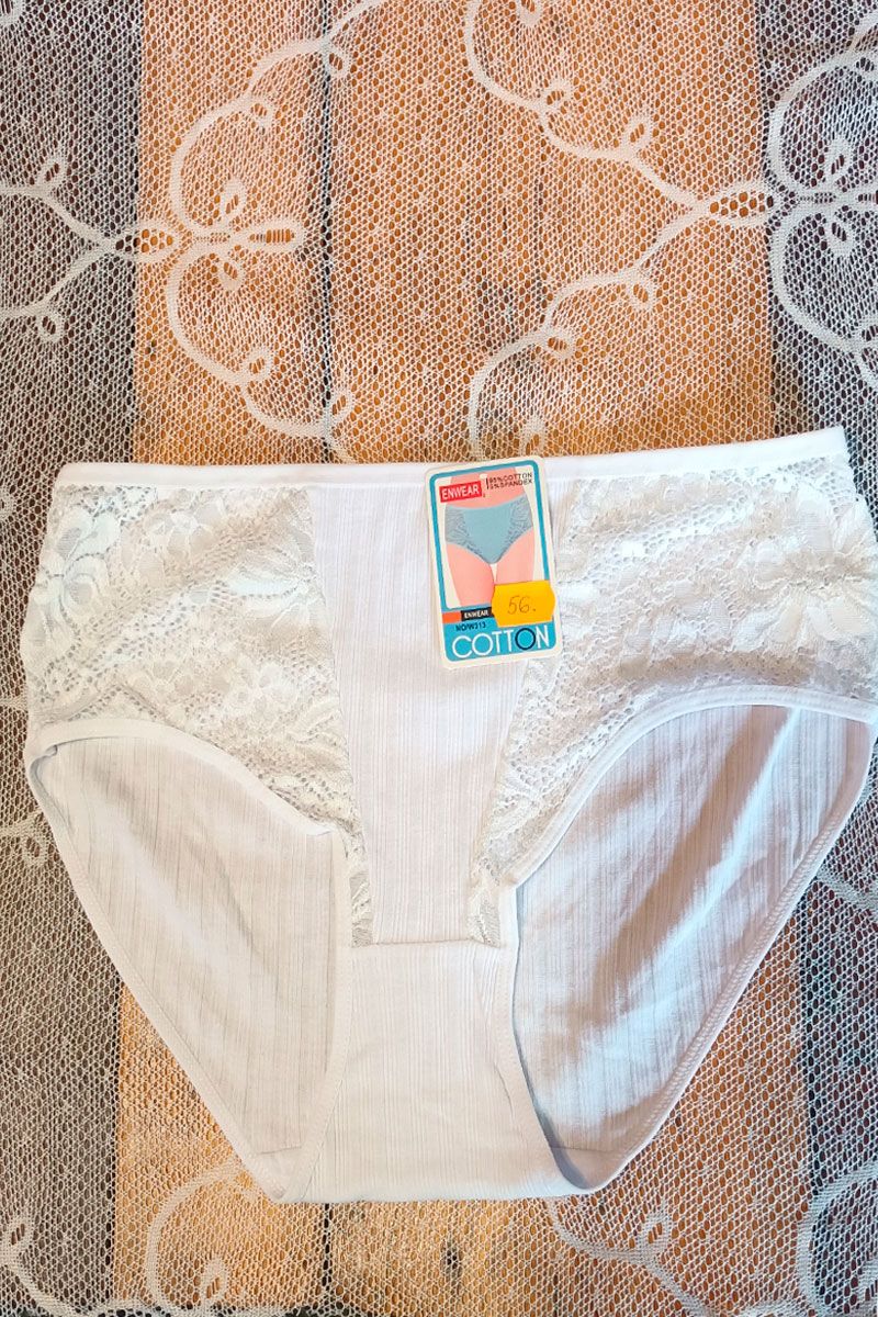 Baltas lielo izmēru apakšbiksītes, lielie izmēri i-veikalā jandase.lv