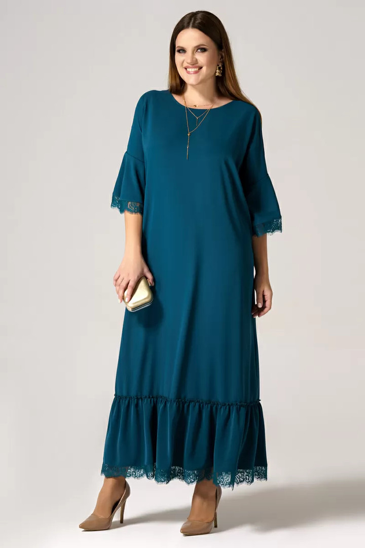 Kleita ar volāniņu, lielie izmēri i-veikalā jandase.lv